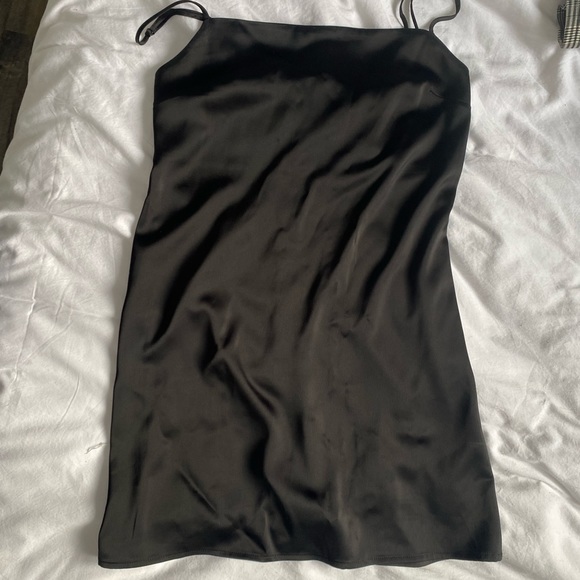 Black garage slip dress - Picture 2 of 2